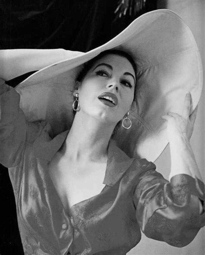 Actress Gardner of Mogambo and The Night of the Iguana