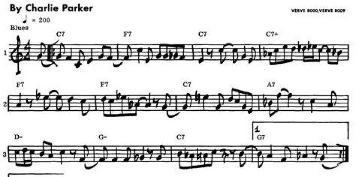 Charlie Parker's horn for short