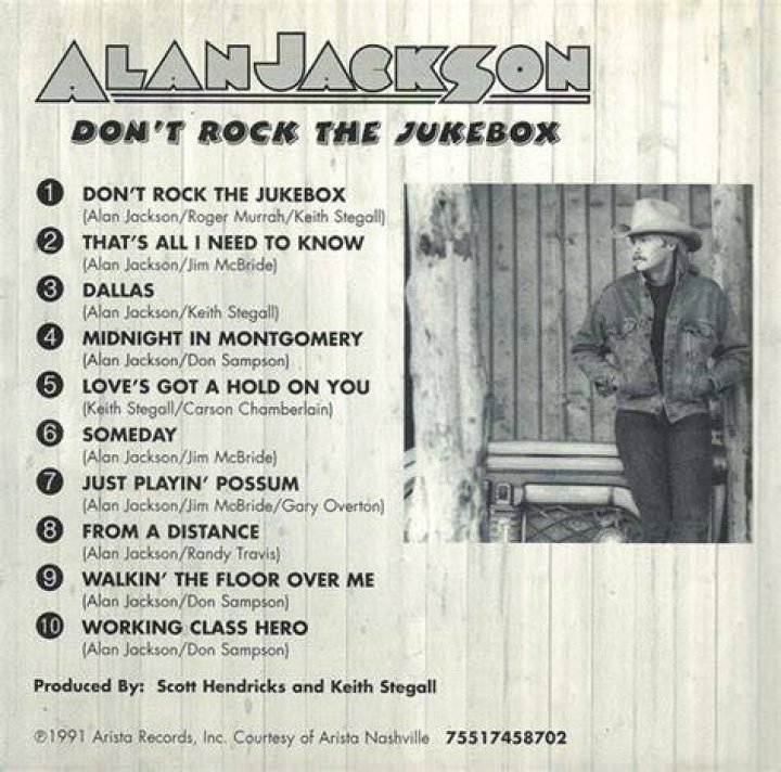 Don't Rock the Jukebox singer Jackson
