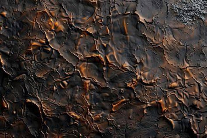 Gooey black paving material