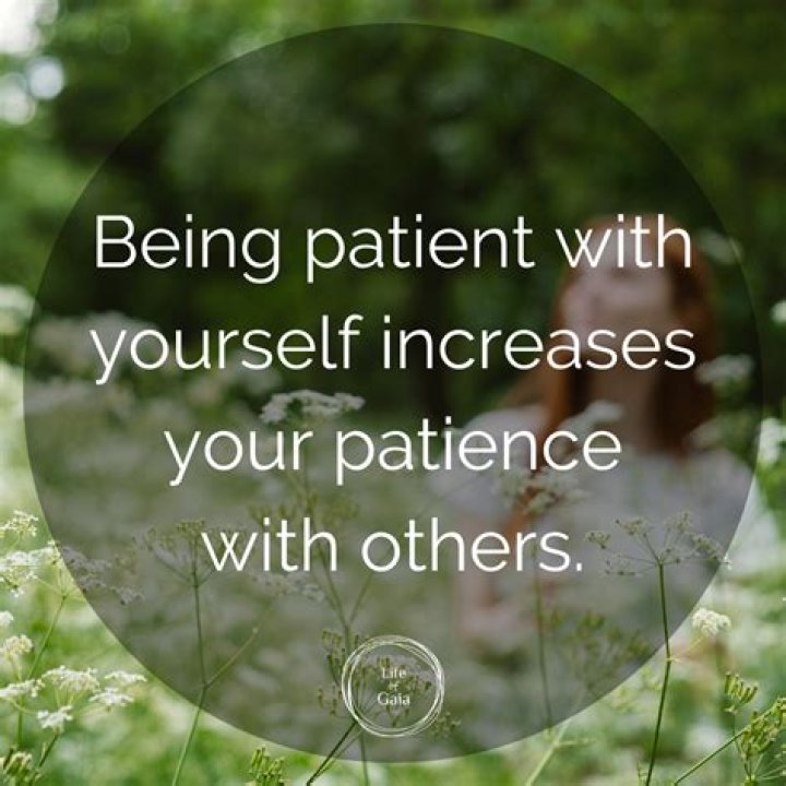 I ___ a minute (Be patient with me)