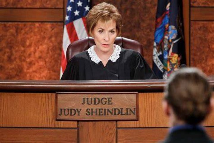 Judge who's decided cases on her self-titled Judge show since 1996: 2 wds.