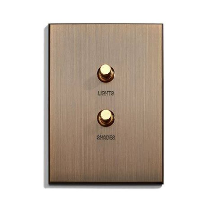 Light switches' upper positions typically