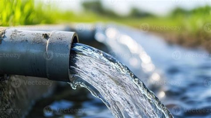 Liquid flowing through a pipeline maybe