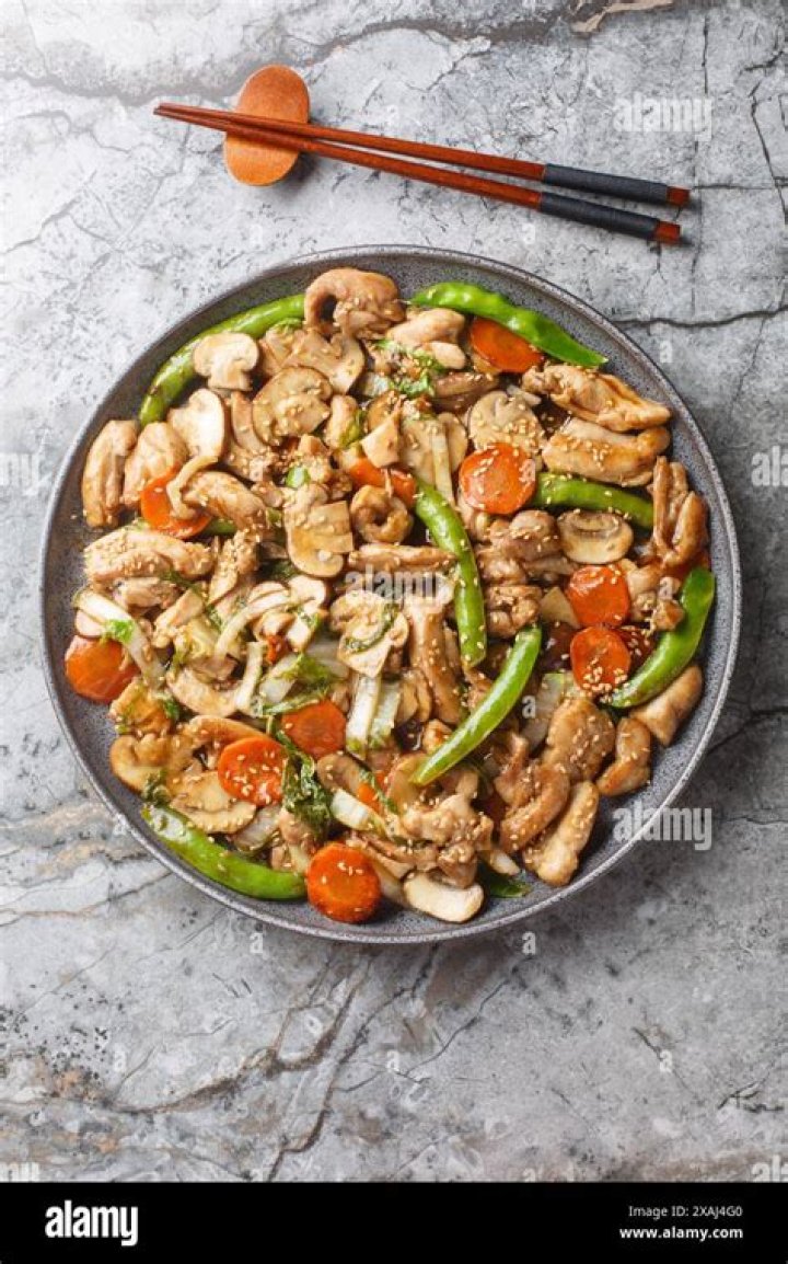 Moo ___ chicken (Chinese dish)