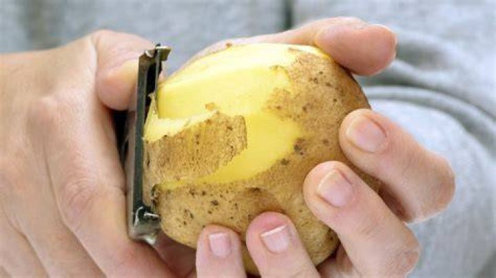 Peel as a potato