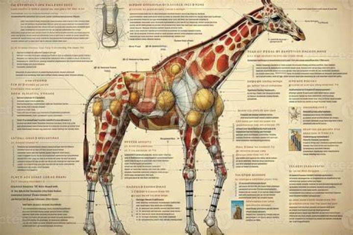 Small body part that a giraffe has eight of in total