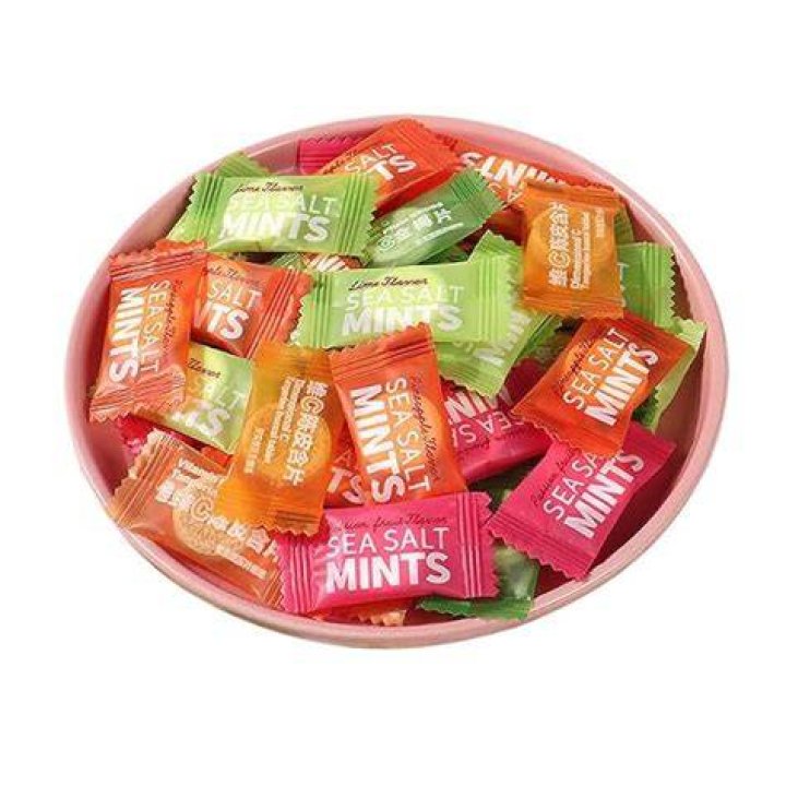 Tiny colorful mints: 2 wds.
