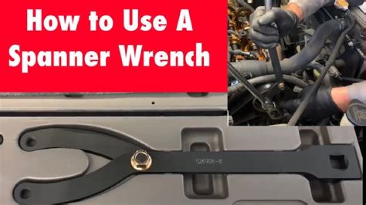 Tool that's called a spanner in England